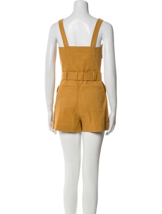 A.L.C. Square Neckline Romper