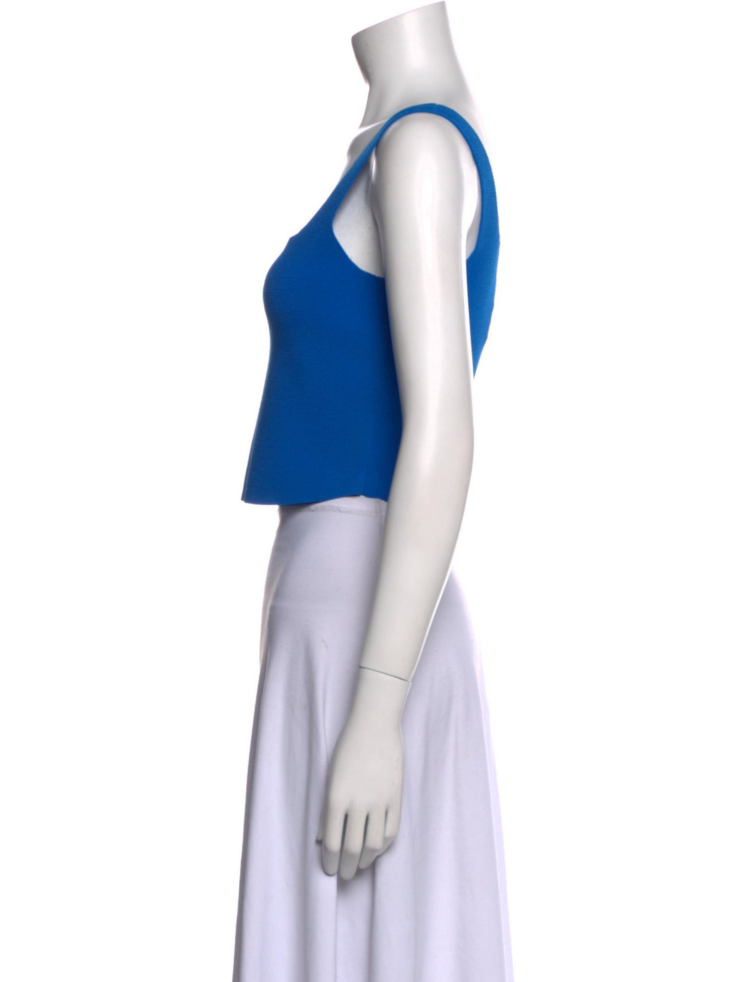 A.L.C. Square Neckline Sleeveless Crop Top