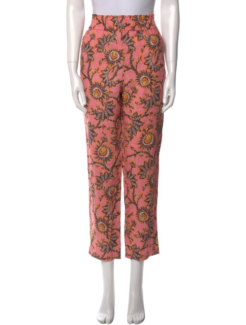 A.L.C. Linen Straight Leg Pants