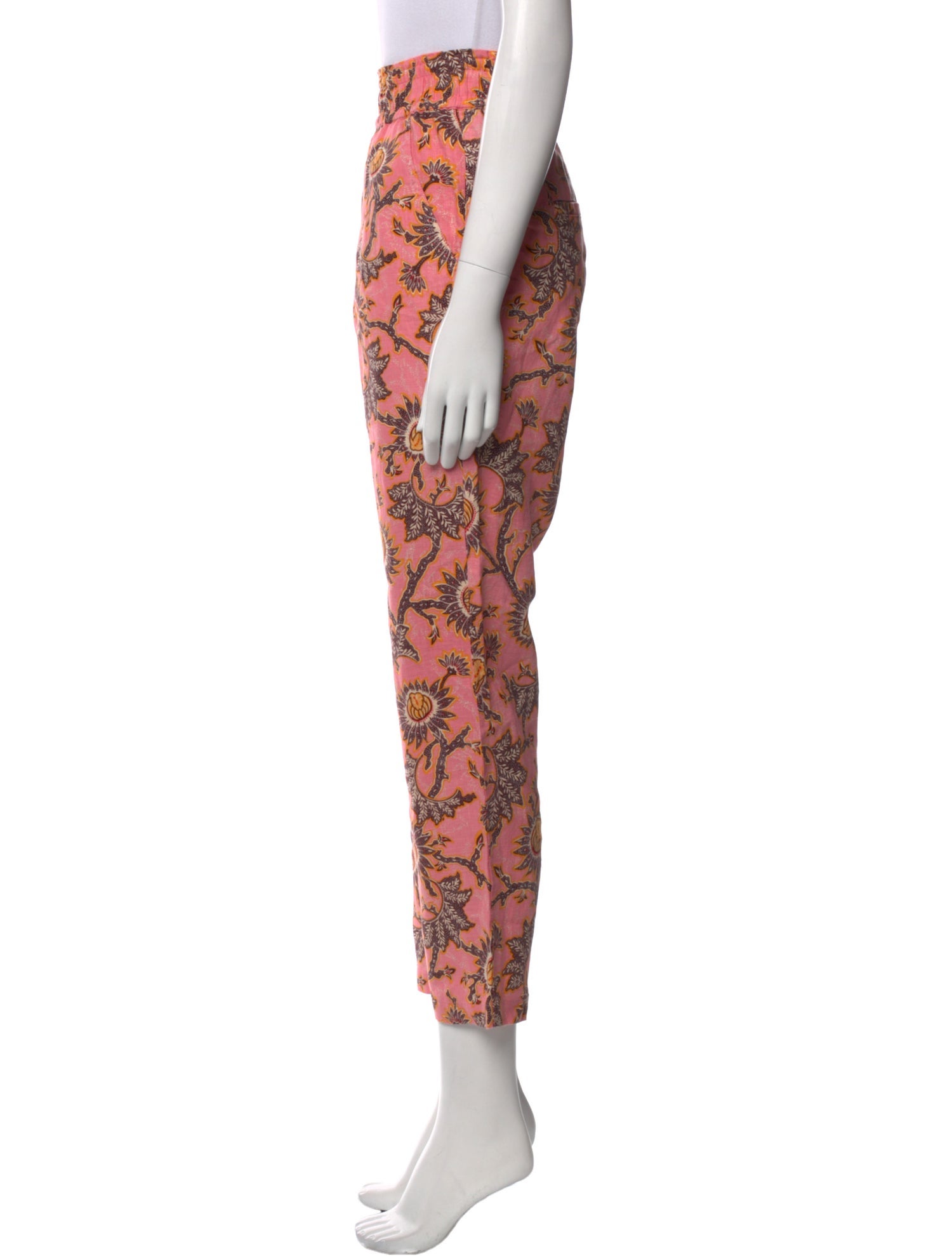 A.L.C. Linen Straight Leg Pants