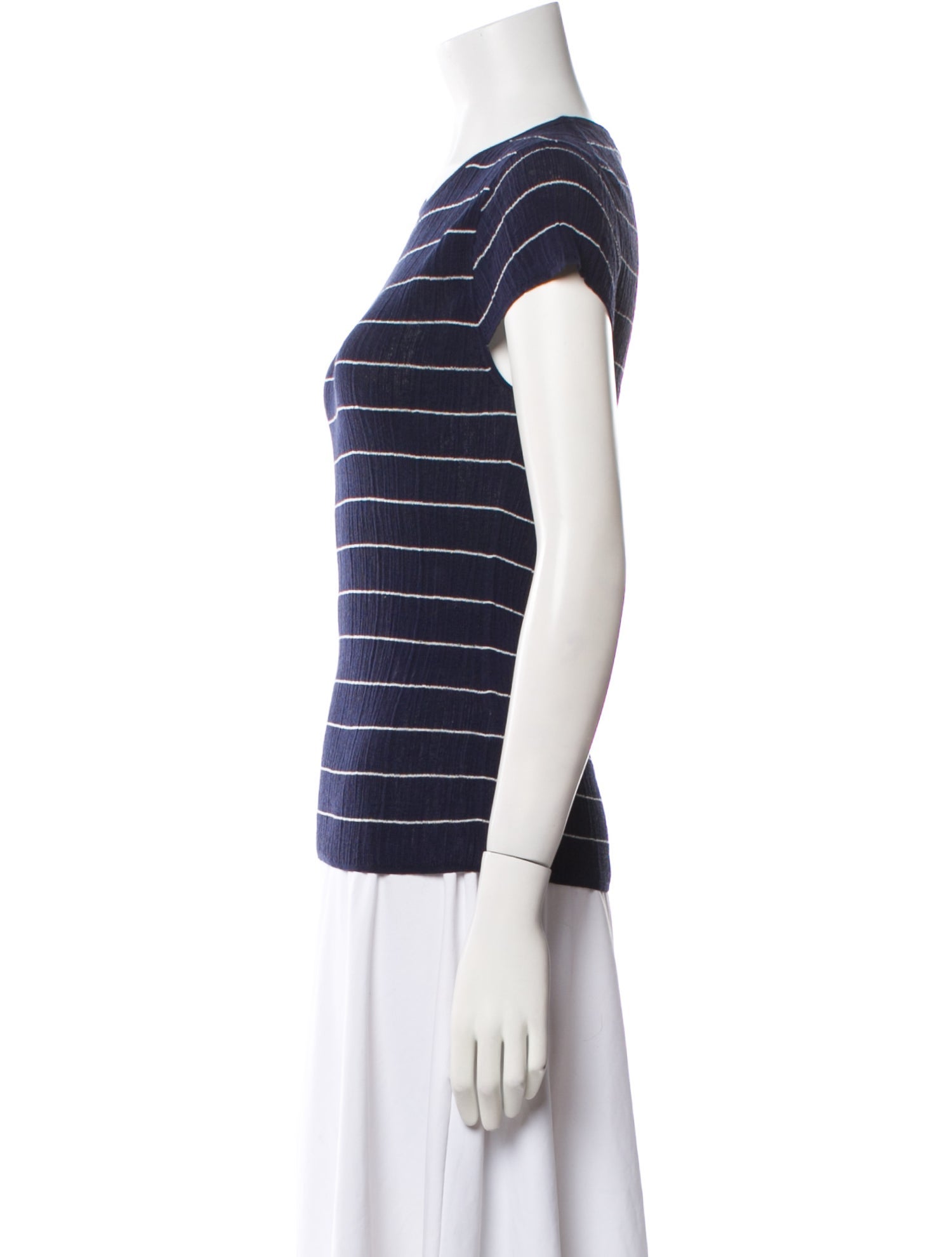 A.L.C. Striped Crew Neck T-Shirt