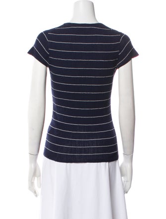 A.L.C. Striped Crew Neck T-Shirt
