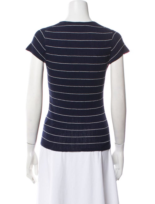 A.L.C. Striped Crew Neck T-Shirt