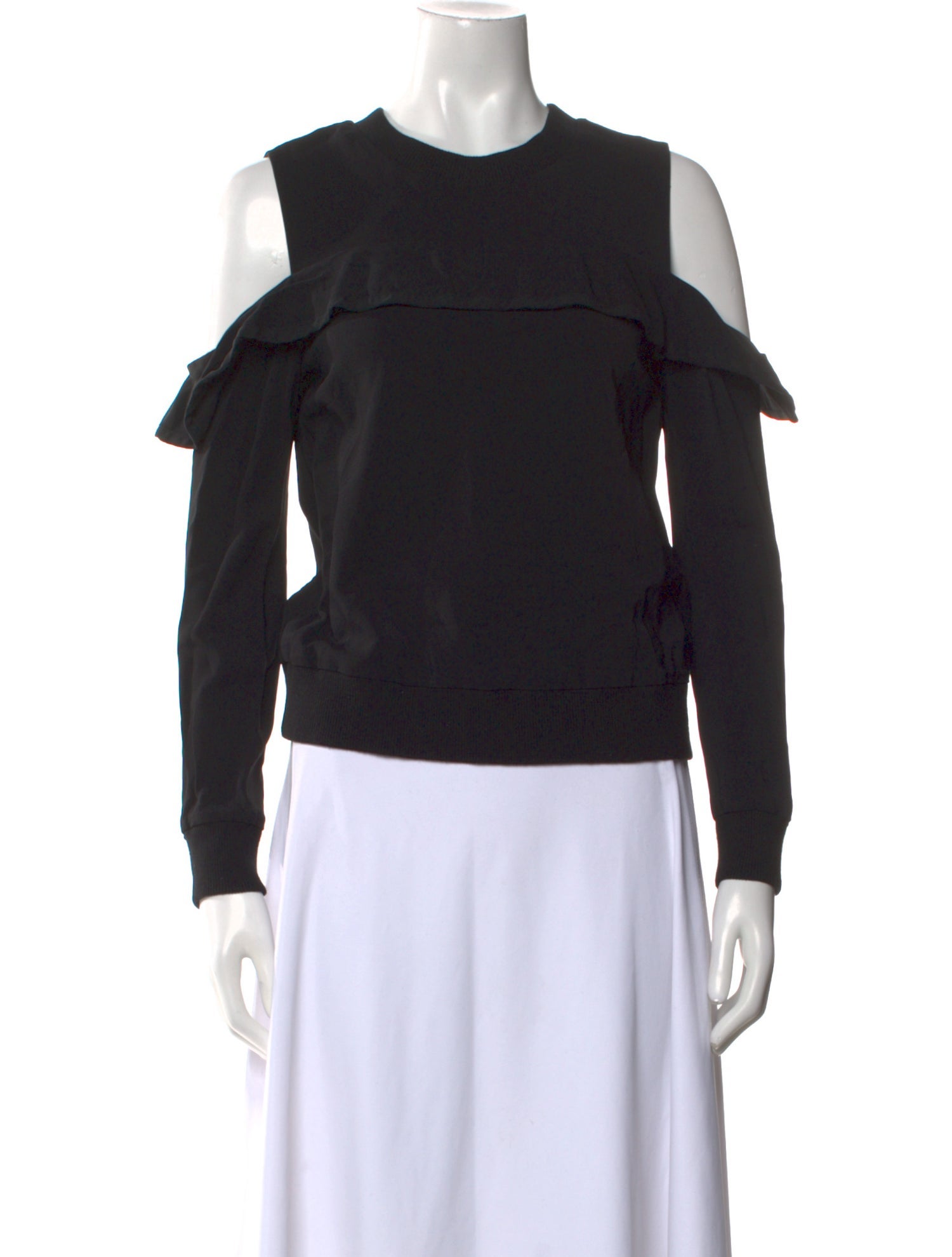 A.L.C. Crew Neck Long Sleeve Top