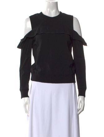 A.L.C. Crew Neck Long Sleeve Top