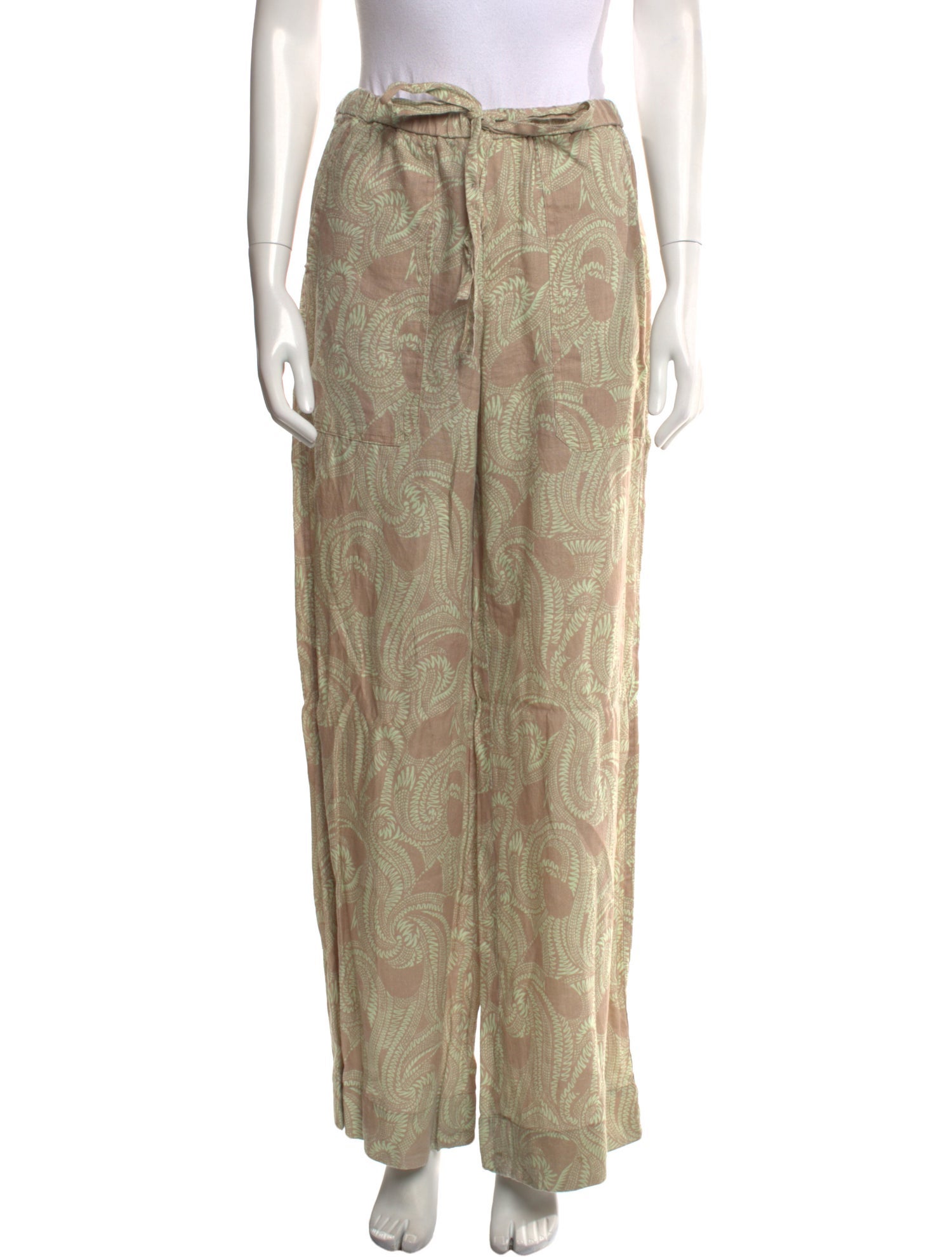 A.L.C. Linen Wide Leg Pants