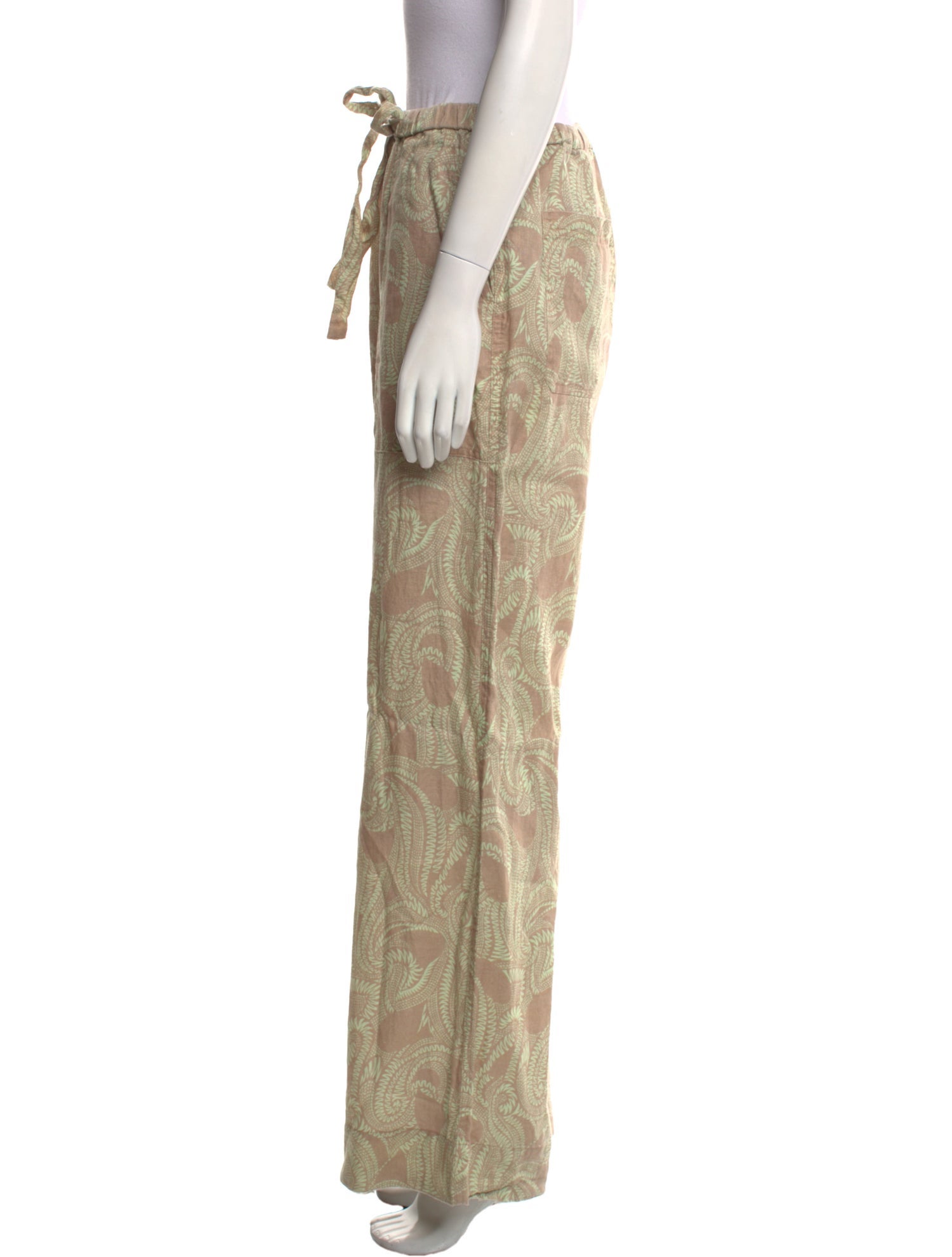 A.L.C. Linen Wide Leg Pants