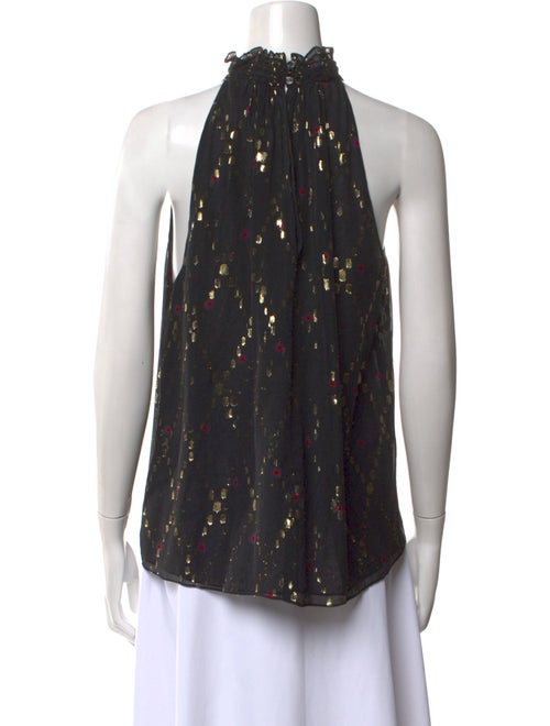 A.L.C. Silk Printed Blouse