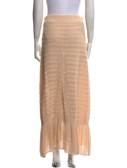 A.L.C. Crochet Trim Midi Length Skirt