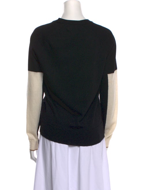 A.L.C. Wool Colorblock Pattern Sweater