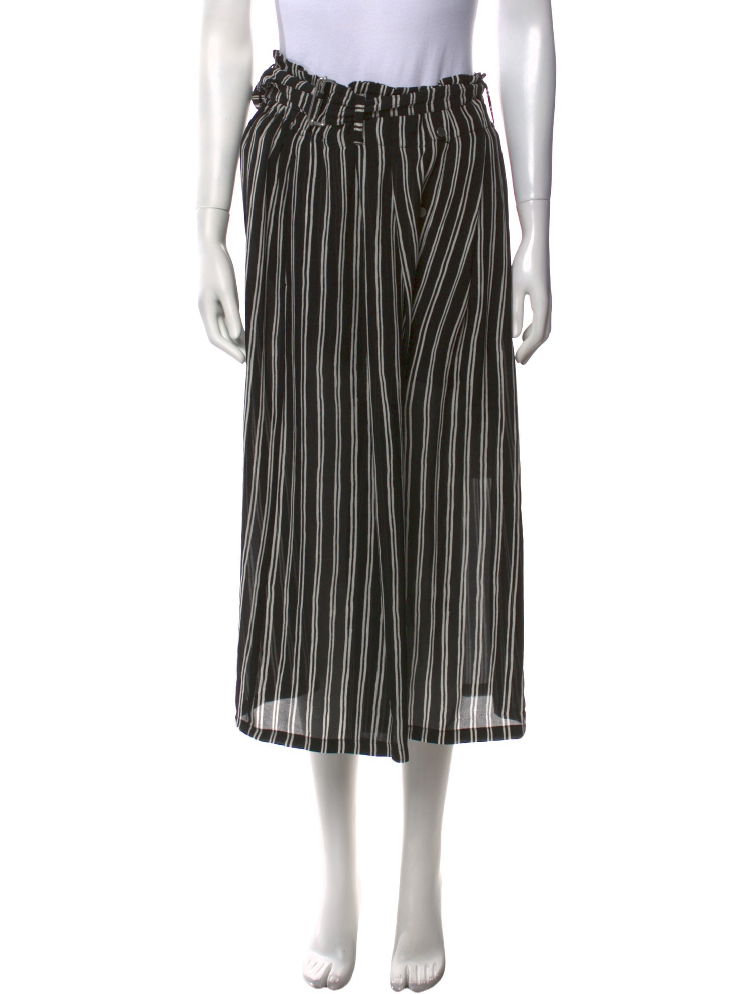 A.L.C. Silk Midi Length Skirt