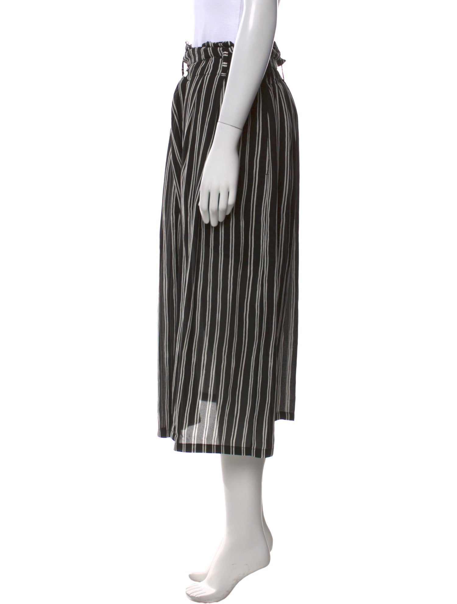 A.L.C. Silk Midi Length Skirt