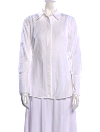 A.L.C. Long Sleeve Button-Up Top