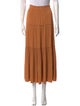 A.L.C. Pleated Accents Midi Length Skirt