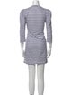 A.L.C. Striped Mini Dress
