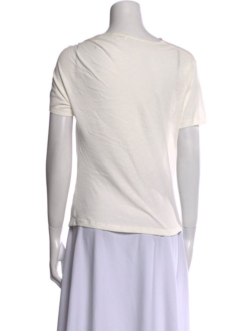 A.L.C. Cowl Neck Short Sleeve Top