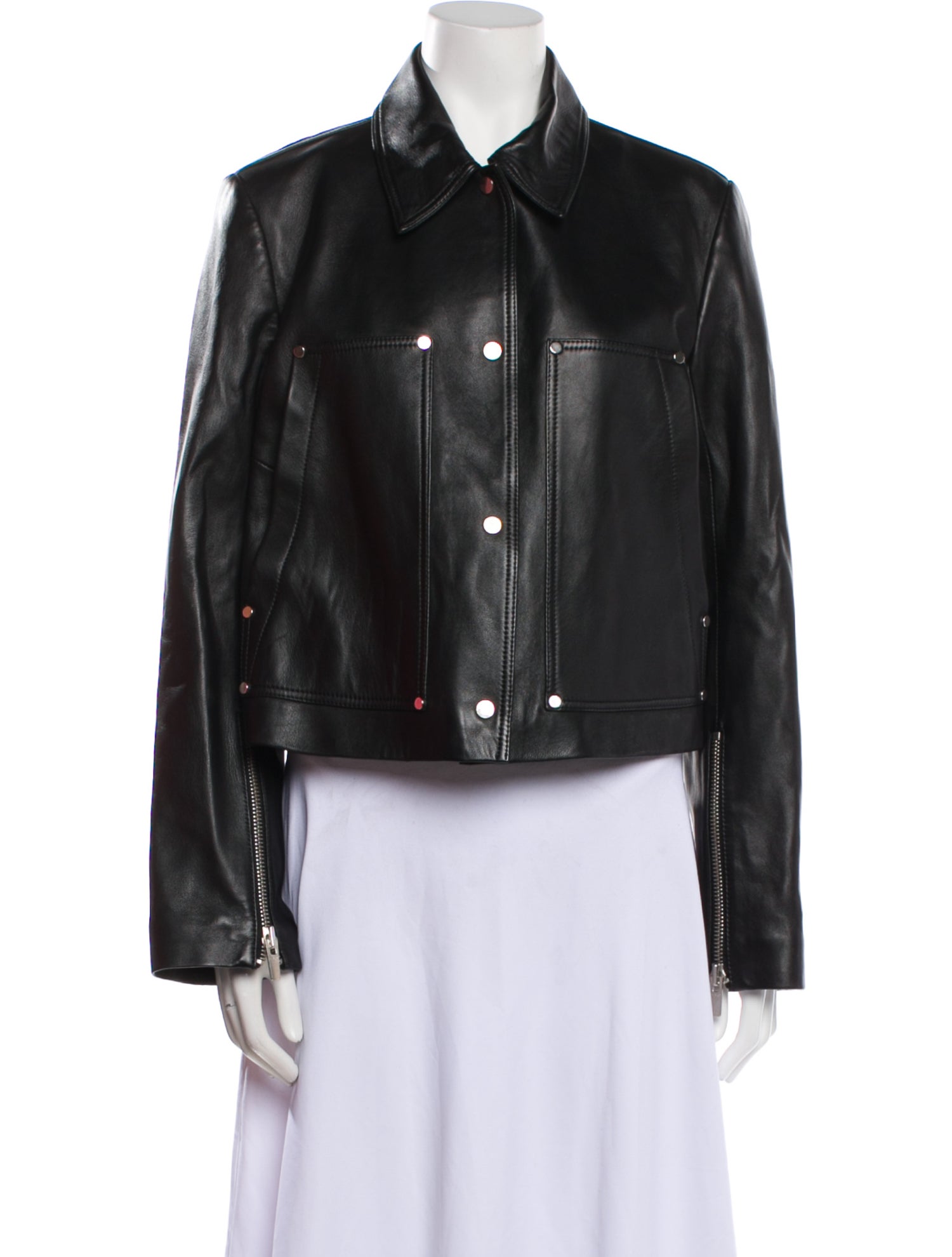 A.L.C. Leather Biker Jacket w/ Tags