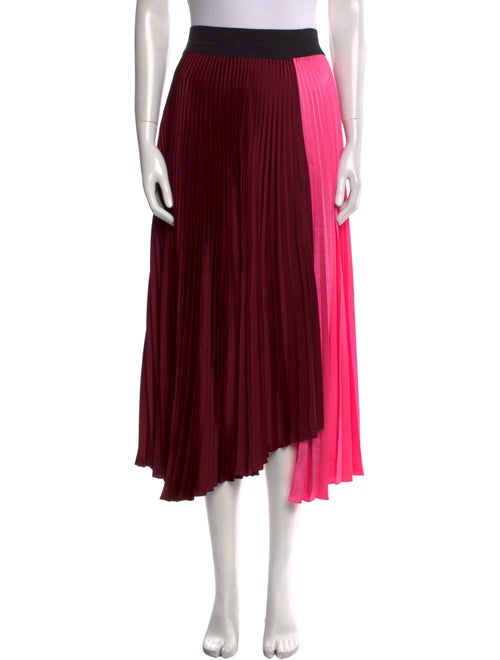 A.L.C. Colorblock Pattern Midi Length Skirt