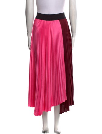 A.L.C. Colorblock Pattern Midi Length Skirt