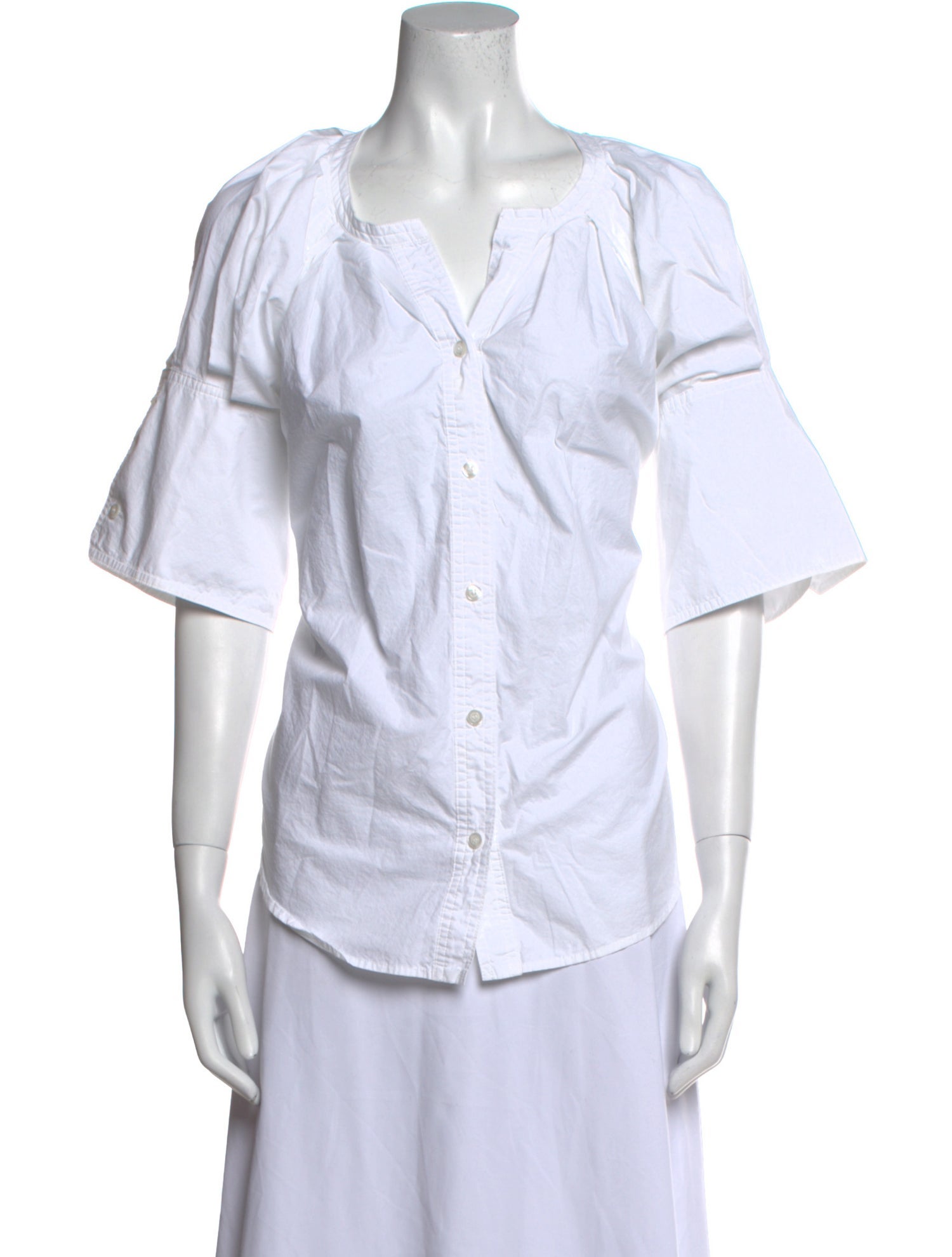 A.L.C. V-Neck Short Sleeve Tunic