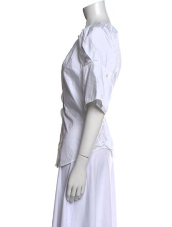 A.L.C. V-Neck Short Sleeve Tunic