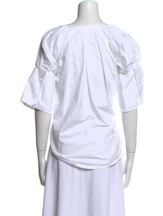 A.L.C. V-Neck Short Sleeve Tunic