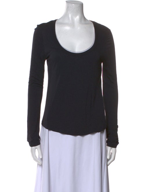 A.L.C. Scoop Neck Long Sleeve Top