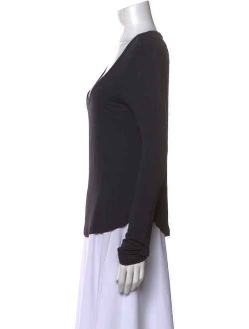 A.L.C. Scoop Neck Long Sleeve Top