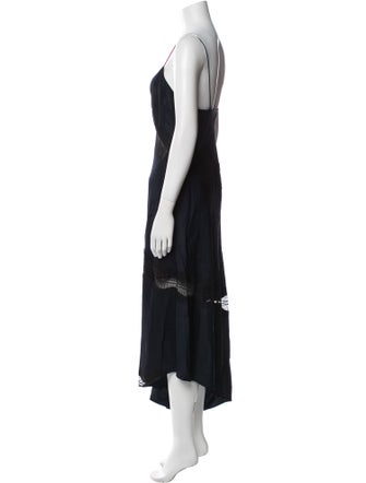 A.L.C. V-Neck Long Dress