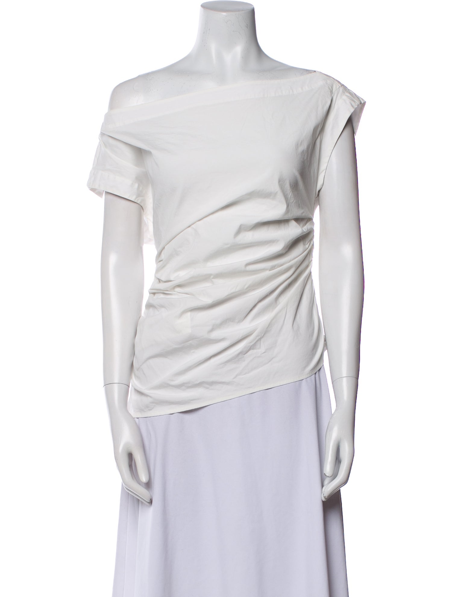 A.L.C. One-Shoulder Short Sleeve Top