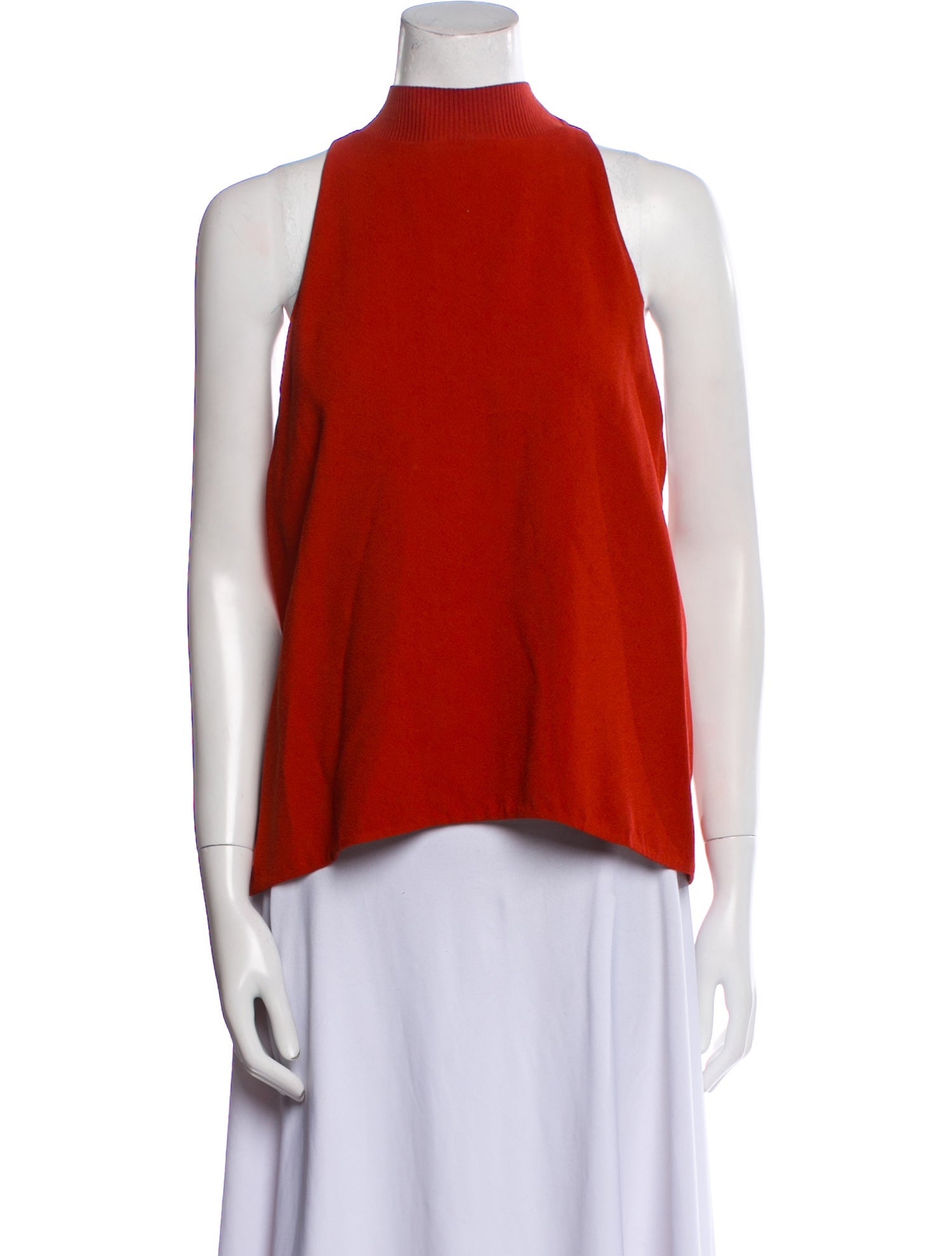 A.L.C. Mock Neck Sleeveless Top