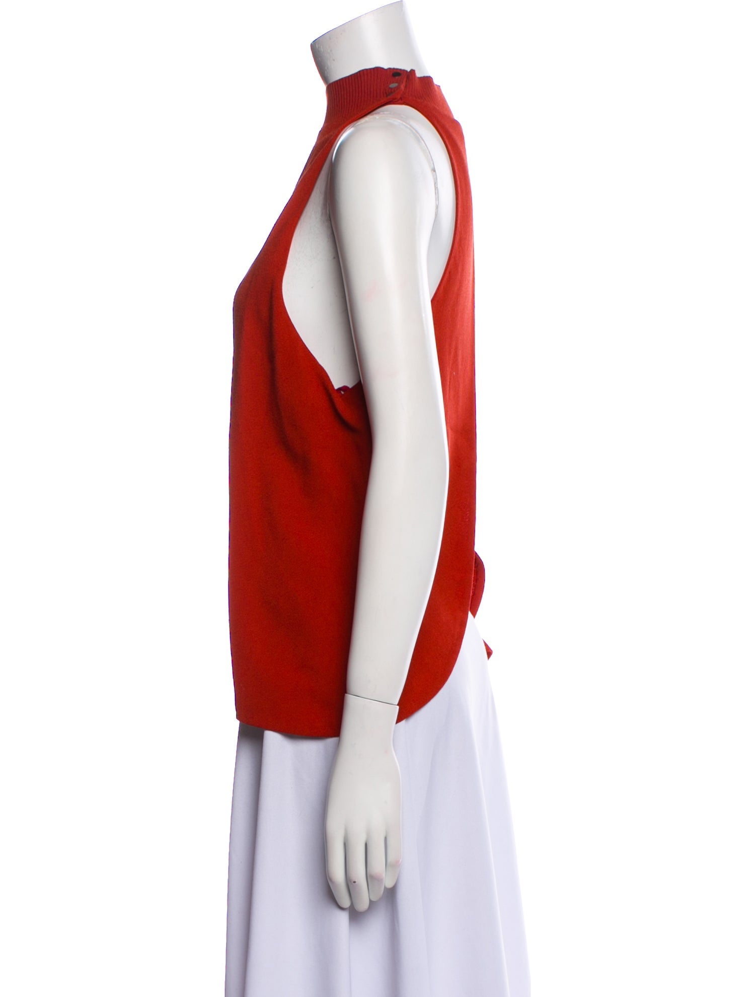 A.L.C. Mock Neck Sleeveless Top