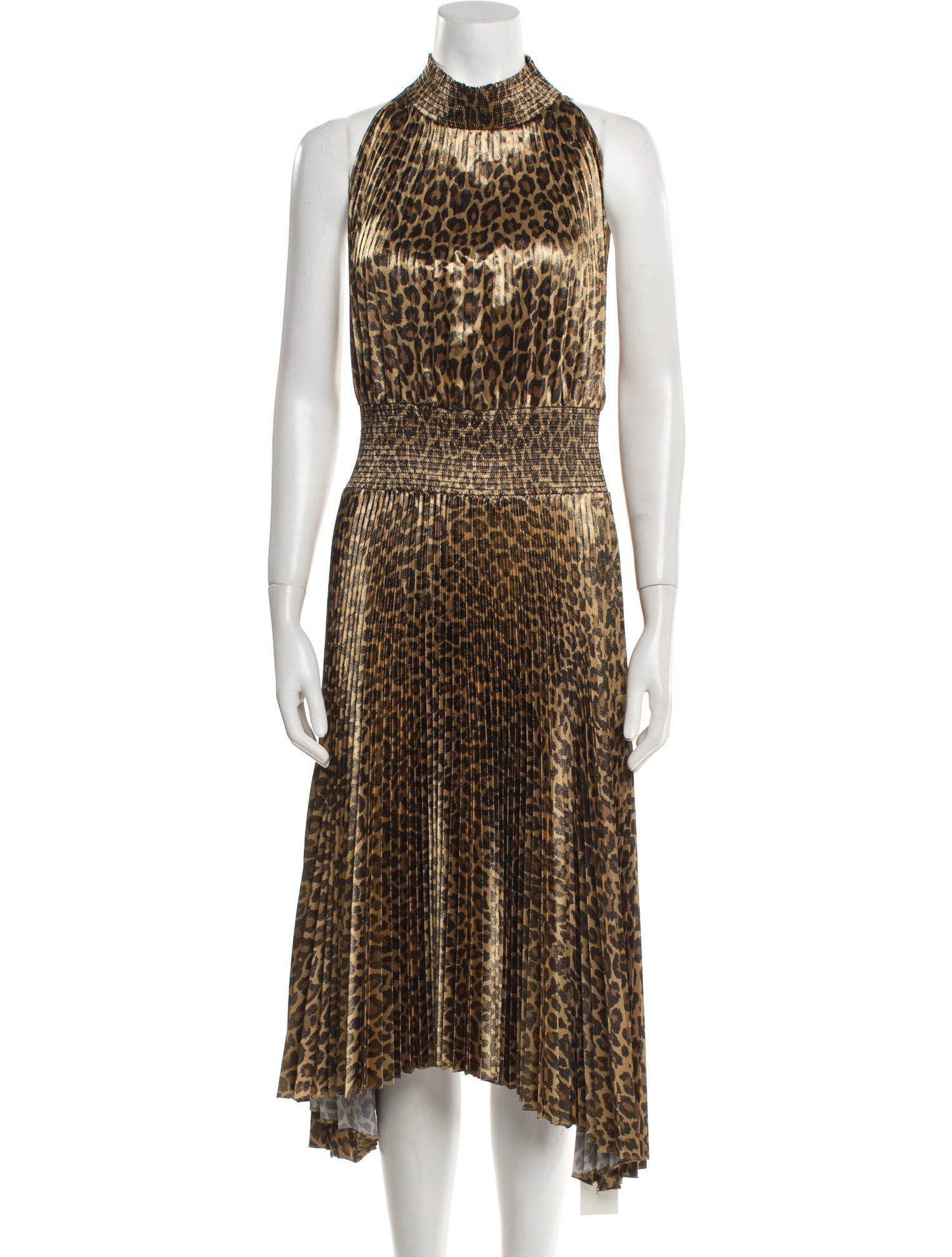 A.L.C. Animal Print Long Dress