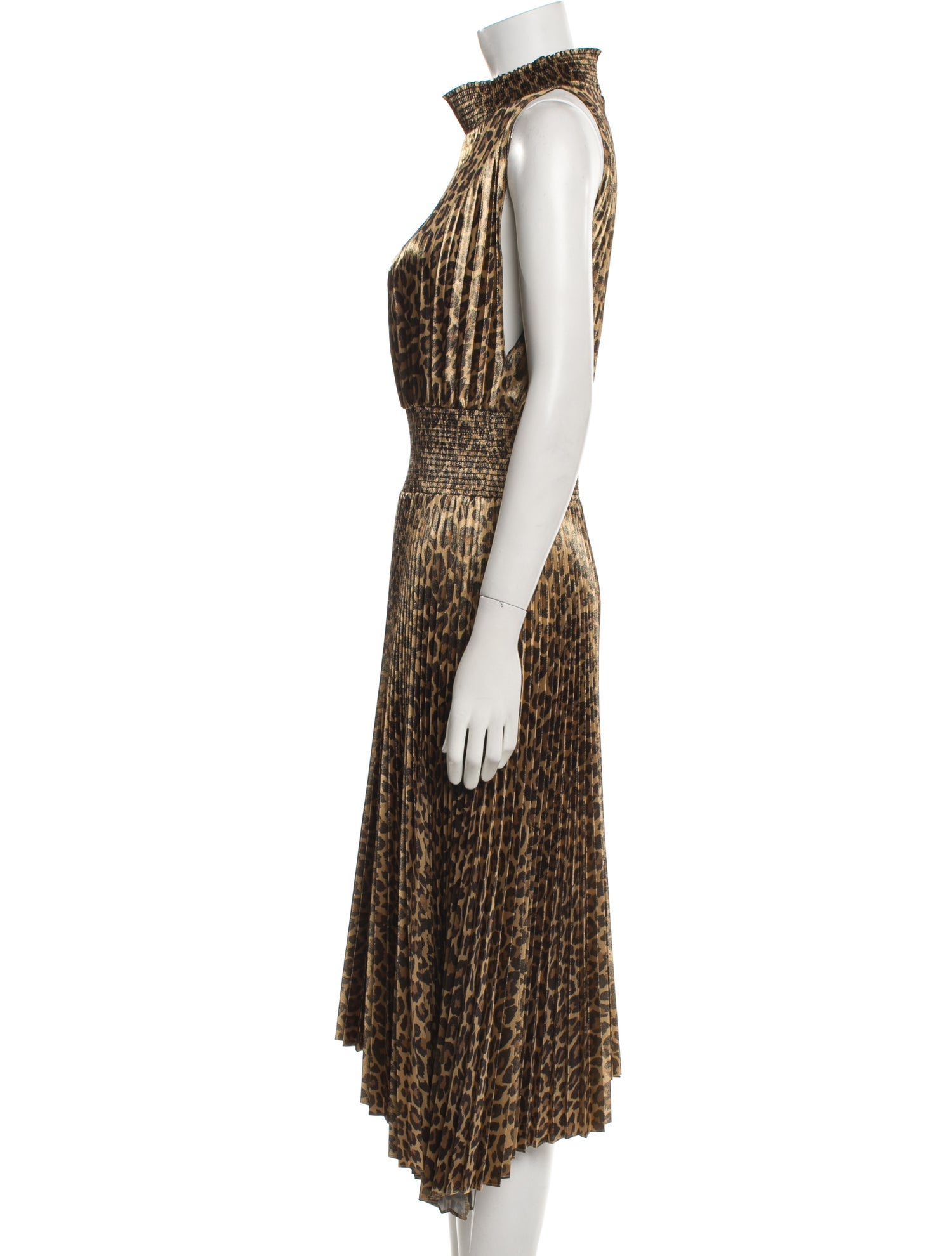 A.L.C. Animal Print Long Dress