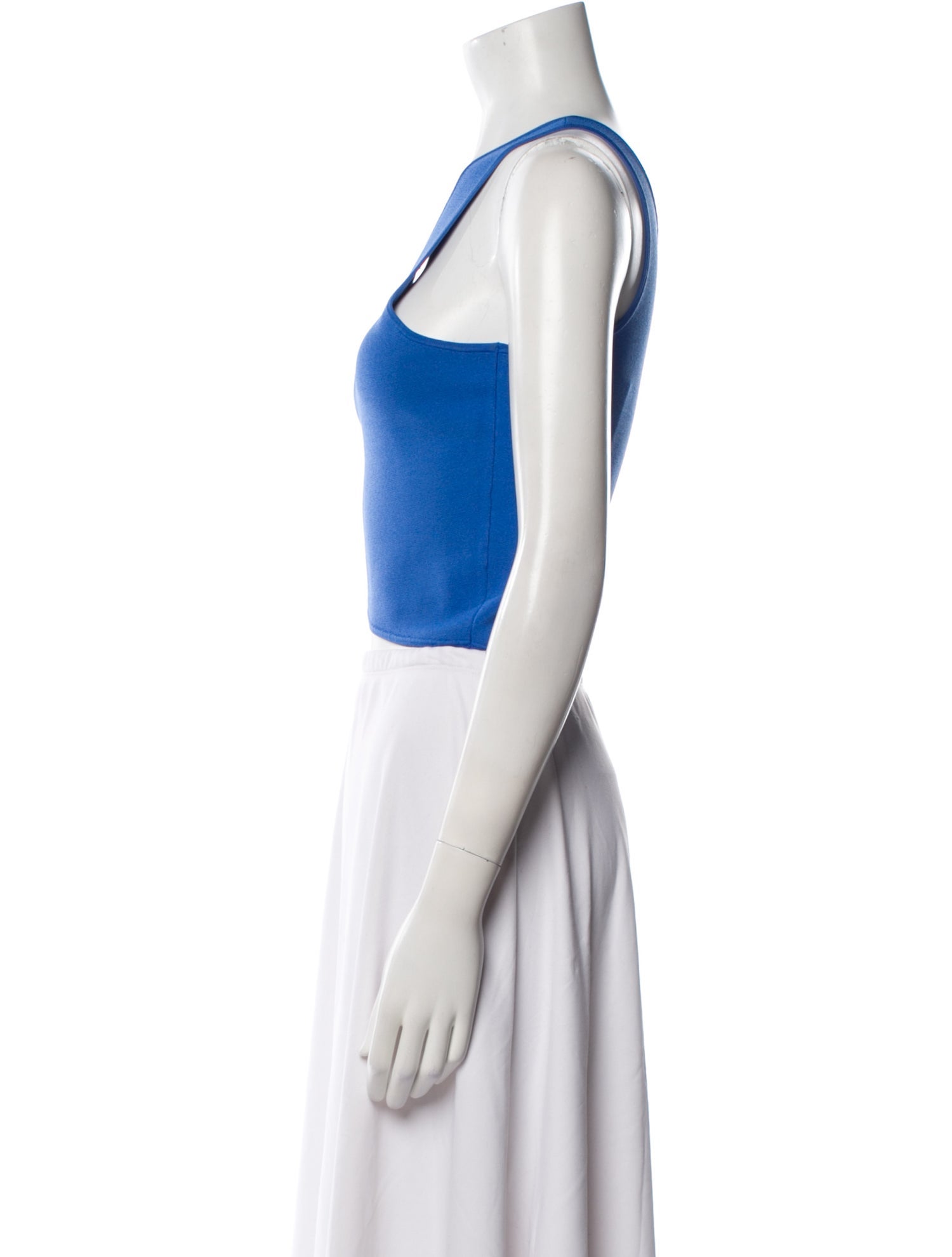 A.L.C. One-Shoulder Sleeveless Crop Top