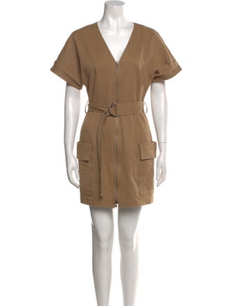 A.L.C. V-Neck Mini Dress