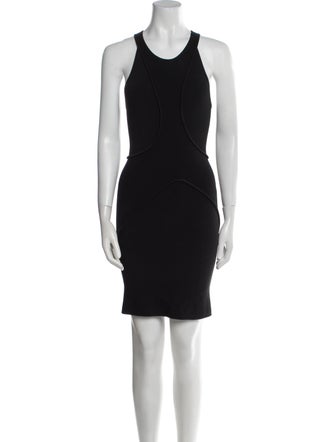 A.L.C. Scoop Neck Mini Dress