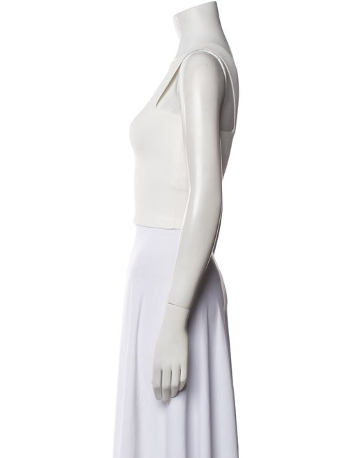 A.L.C. Square Neckline Sleeveless Crop Top