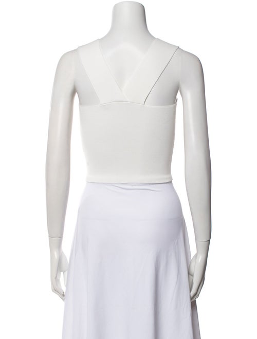 A.L.C. Square Neckline Sleeveless Crop Top