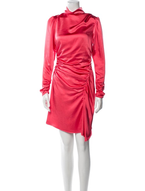 A.L.C. Mock Neck Knee-Length Dress