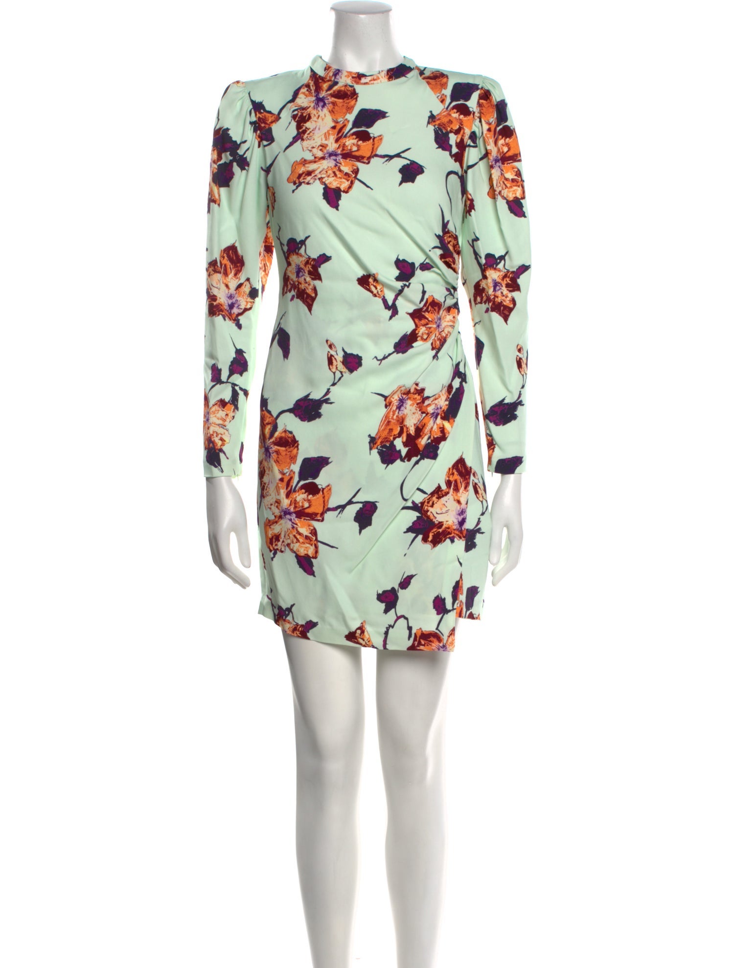 A.L.C. Floral Print Mini Dress