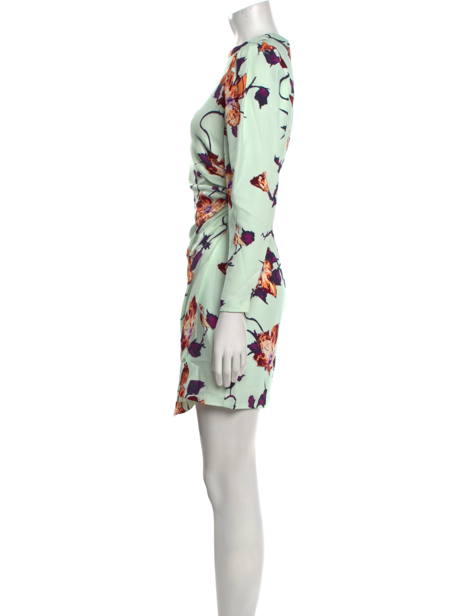 A.L.C. Floral Print Mini Dress
