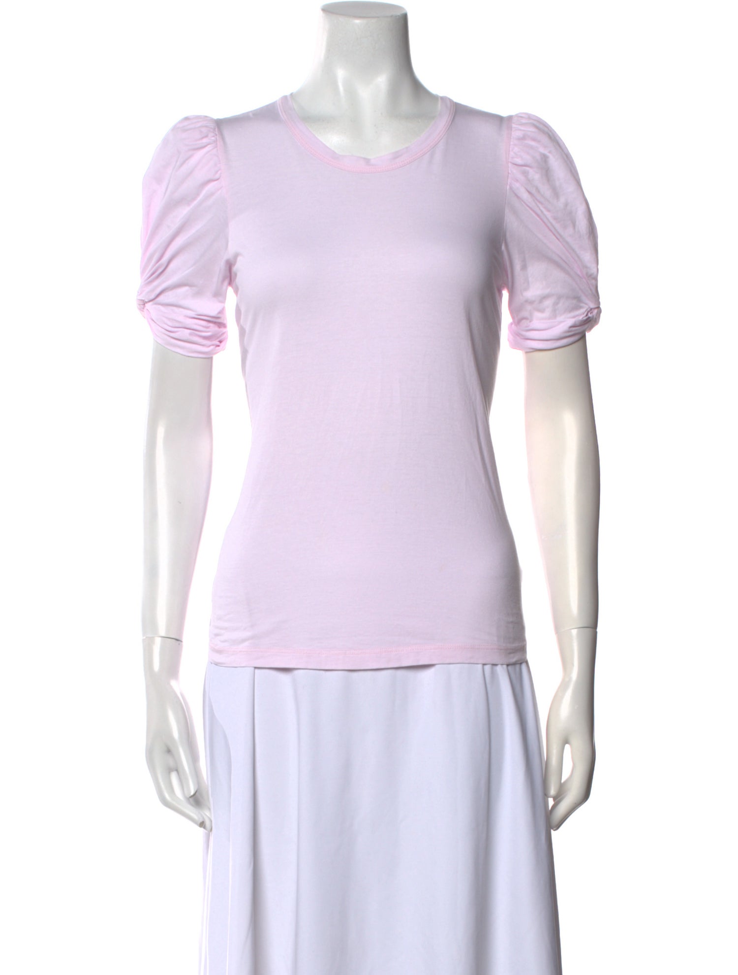 A.L.C. Scoop Neck Short Sleeve T-Shirt