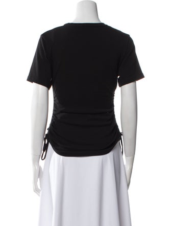 A.L.C. Crew Neck Short Sleeve T-Shirt