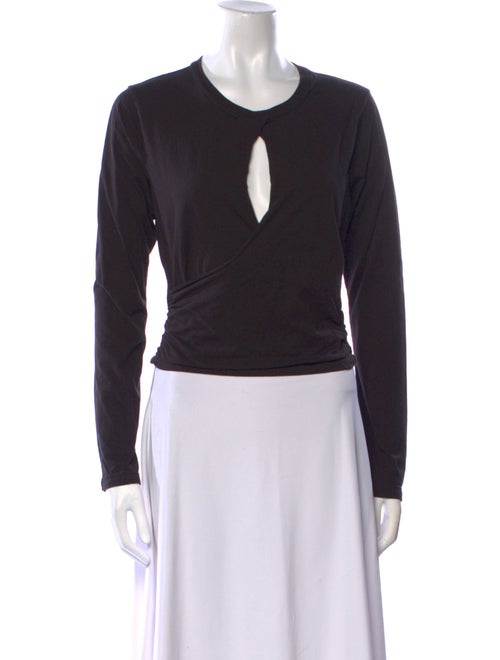 A.L.C. Crew Neck Long Sleeve T-Shirt