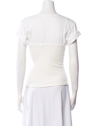 A.L.C. Crew Neck Short Sleeve T-Shirt