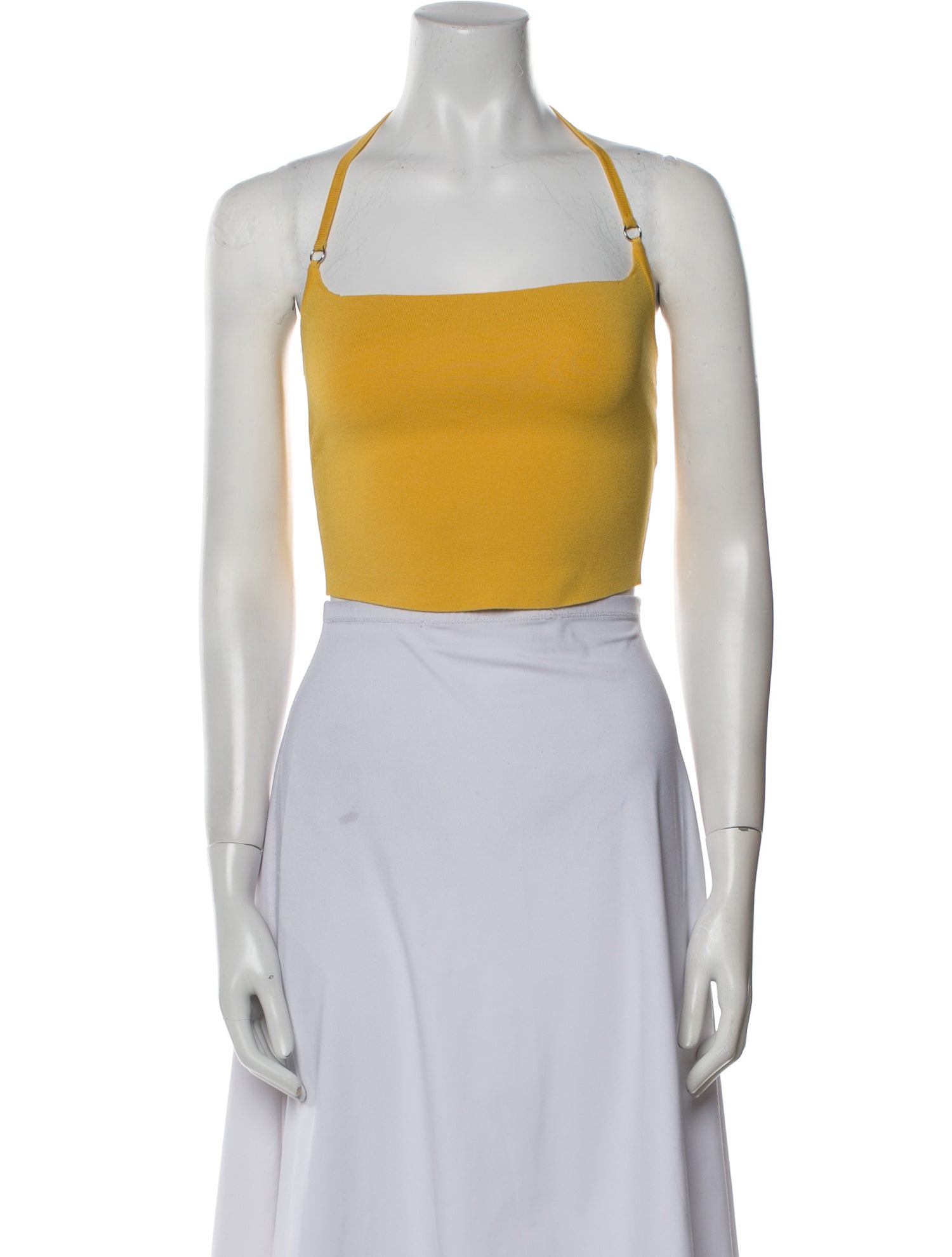 A.L.C. Square Neckline Sleeveless Crop Top