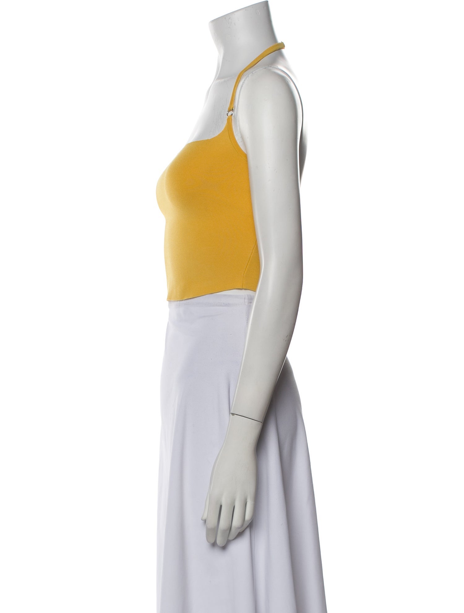 A.L.C. Square Neckline Sleeveless Crop Top