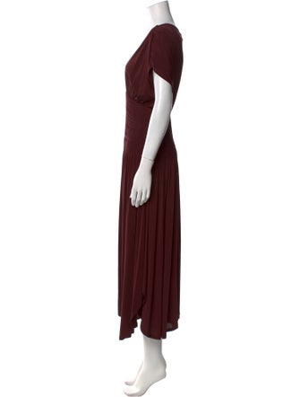 A.L.C. V-Neck Midi Length Dress
