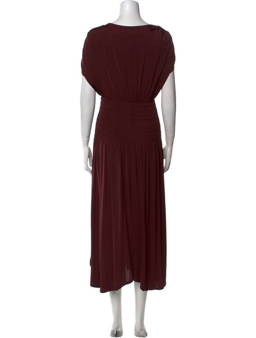 A.L.C. V-Neck Midi Length Dress